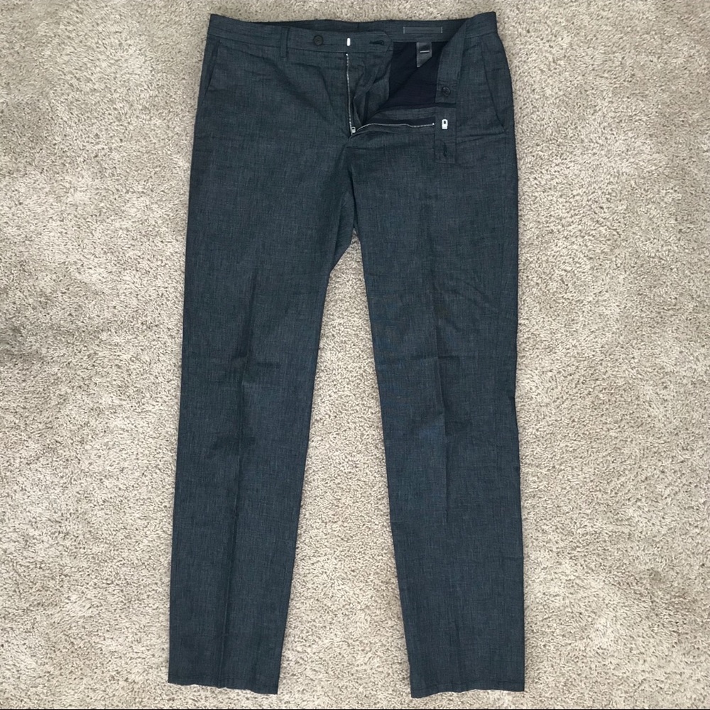 Heathered blue John Varvatos men’s slacks